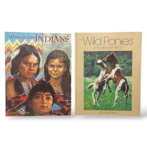 Three Little Indians Wild Ponies Assateague Island National Geographic Books